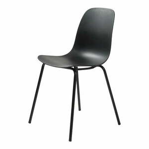 Zestaw 2 czarnych krzeseł Unique Furniture Whitby obraz