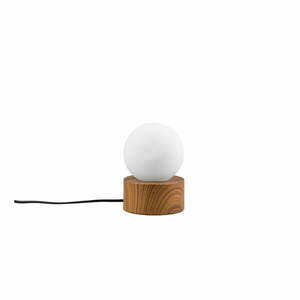 Biało-naturalna lampa stołowa (wys. 17 cm) Countess – Trio obraz