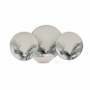 Porcelanowy zestaw talerzy 24 szt. – Hermia obraz