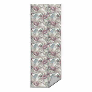 Fioletowo-szary chodnik odpowiedni do prania 80x200 cm Dusty Flowers – Mila Home obraz