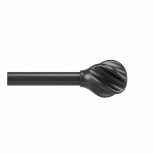 Stalowy regulowany karnisz 107 - 305 cm Helix – Umbra obraz