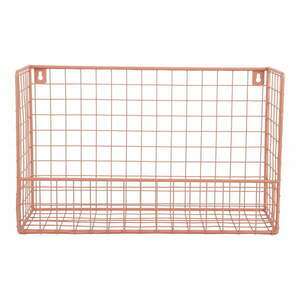 Pomarańczowa stalowa półka 40 cm Reja – PT LIVING obraz