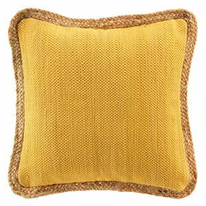 Poduszka dekoracyjna z mieszanki juty 45x45 cm Akina – douceur d'intérieur obraz