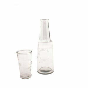 Szklana karafka ze szklanką, 800 ml obraz
