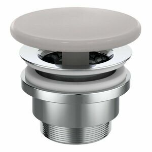 Jasnoszary korek do umywalki ø 7 cm Ipalyss – Ideal Standard obraz