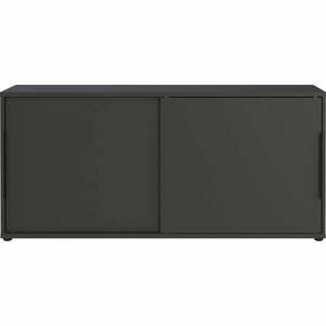 Antracytowa szafka z drzwiami przesuwnymi 160x74 cm Mailand – Germania obraz