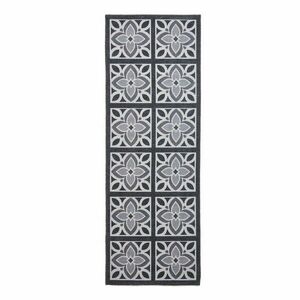 Ciemnoszary chodnik odpowiedni do prania 61x170 cm Victoria Grey – Think Rugs obraz
