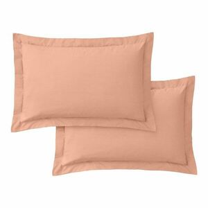 Poszewki na poduszki zestaw 2 szt. z perkalu bawełnianego 50x75 cm Cotton Percale – Bianca obraz