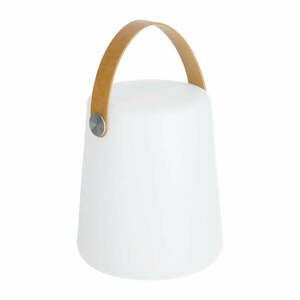 Biało-brązowa lampa zewnętrzna Kave Home Dialma obraz