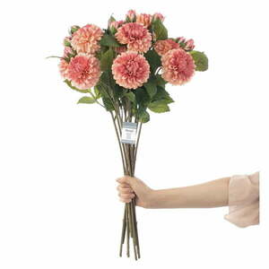 Sztuczne kwiaty zestaw 10 szt. (wysokość 62 cm) Dahlia – Restilo obraz