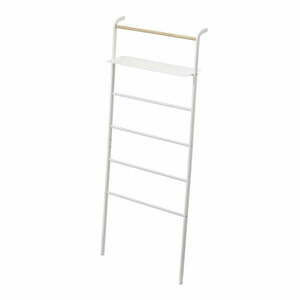 Biały wieszak z półką YAMAZAKI Tower Ladder obraz