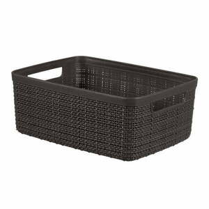 Ciemnoszary koszyk Curver Jute, 5 l obraz