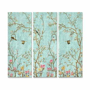 Obrazy zestaw 3 szt. 20x50 cm – Wallity obraz
