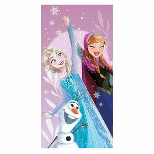 Ręcznik dziecięcy z mikrowłókna 70x140 cm Frozen – Jerry Fabrics obraz