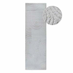 Kremowy chodnik 80x240 cm Chappe Cream White – Elle Decoration obraz