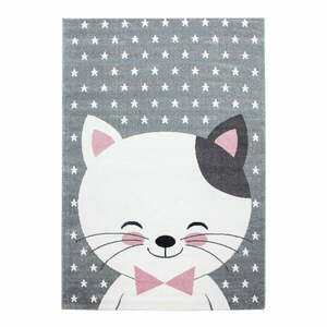 Różowo-szary dywan dziecięcy 140x200 cm Kids – Ayyildiz Carpets obraz