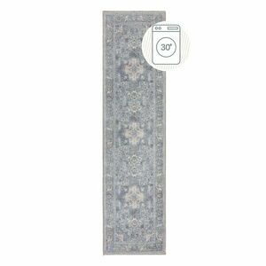Zielony chodnik z mieszanki włókien z recyklingu odpowiedni do prania 60x230 cm Windsor – Flair Rugs obraz