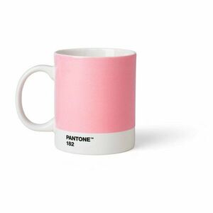 Różowy ceramiczny kubek 375 ml Light Pink 182 – Pantone obraz
