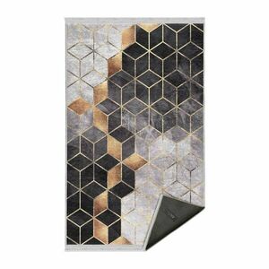 Dywan w szaro-złotym kolorze 80x150 cm – Mila Home obraz