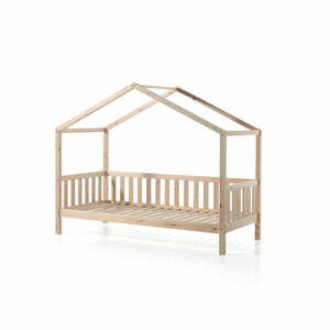 Dziecięce łóżko w kształcie domku z drewna sosnowego Vipack Dallas, 90x200 cm obraz