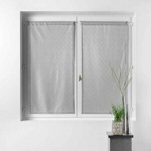 Szare firanki zestaw 2 szt. 60x90 cm Castille – douceur d'intérieur obraz