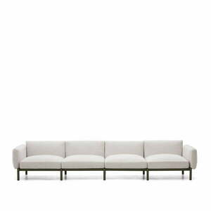 Jasnoszara modułowa sofa ogrodowa 370 cm Sorells – Kave Home obraz