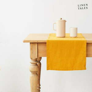 Lniany bieżnik 40x200 cm – Linen Tales obraz