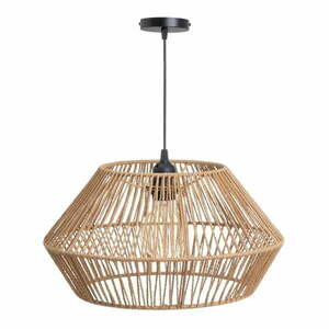 Lampa wisząca z kloszem plecionki papierowej ø 38 cm – Casa Selección obraz