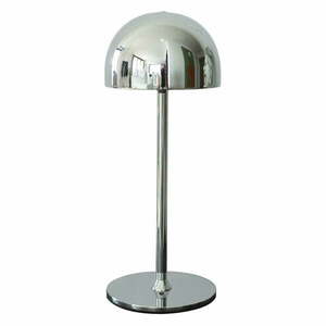Lampa stołowa LED w kolorze srebra ze zdalnym sterowaniem i metalowym kloszem (wysokość 30 cm) Tim – Sirius obraz