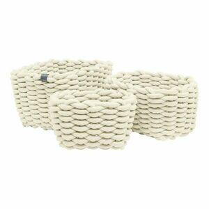 Tekstylne koszyki zestaw 3 szt. 30x25x19 cm Tom Tailor – Wenko obraz