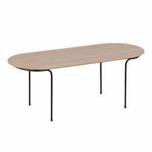 Stolik z blatem w dekorze dębu 40x100 cm Nude – Ixia obraz