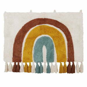 Kilim dziecięcy z bawełny Nattiot Rainbow, 50x80 cm obraz