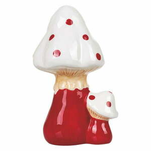 Ceramiczna świąteczna dekoracja w kształcie muchomorka VDE Tivoli 1996 Fungo, wys. 18, 5 cm obraz