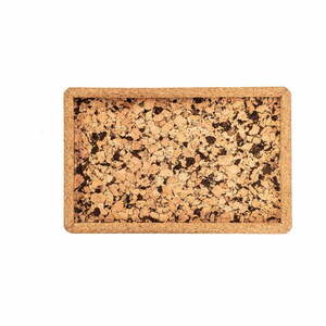 Korkowa taca 14.5x22.5 cm Querco – ZicZac obraz