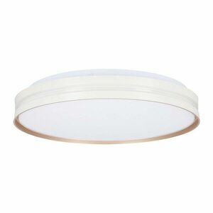 Biała lampa sufitowa LED 40x40 cm Montana – Candellux Lighting obraz