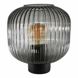 Czarna lampa stołowa SULION Garbo, wys. 23, 5 cm obraz