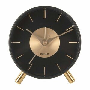 Budzik ø 11 cm Gold Disc – Karlsson obraz