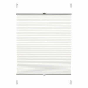 Biała roleta 57x150 cm Plisé Verona – Gardinia obraz