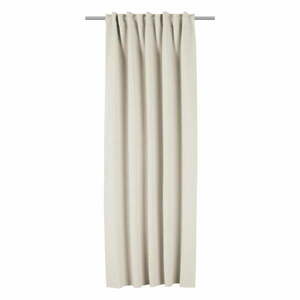 Kremowa zasłona termiczna częściowo zaciemniająca (dimout) 135x245 cm – Sehlbach obraz