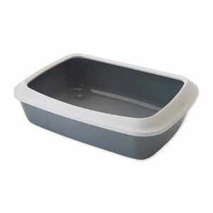Szara kuweta dla kota 37x50 cm Savic Iriz – Plaček Pet Products obraz