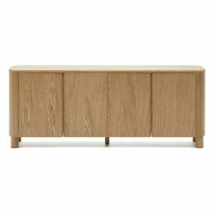 Komoda w dekorze jesionu w naturalnym kolorze 200x79x40 cm Salaya – Kave Home obraz