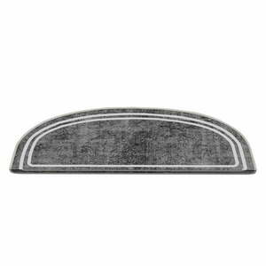 Szare dywaniki na schody zestaw 16 szt. 20x65 cm Plain – Vitaus obraz