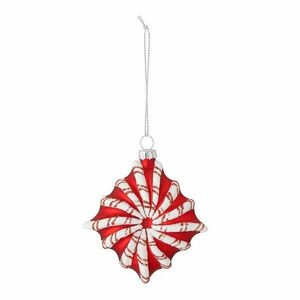 Szklana ozdoba świąteczna 9 cm Candy – Bloomingville obraz