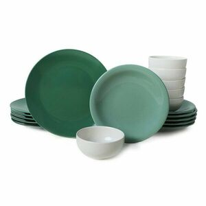 Ceramiczny zestaw talerzy 18 szt. – Hermia obraz