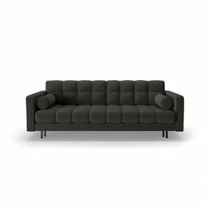Ciemnoszara rozkładana sofa ze schowkiem 222 cm Bali – Cosmopolitan Design obraz