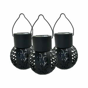 3 lampy solarne obraz