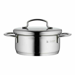 Nierdzewny garnek z pokrywką WMF Cromargan® Mini, ⌀ 12 cm obraz