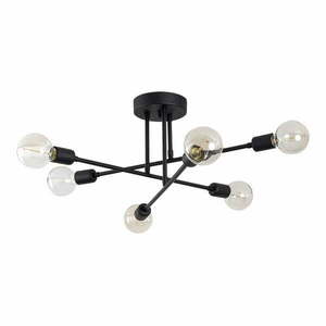 Czarna lampa sufitowa Opviq lights Flower obraz