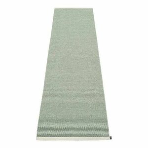 Jasnozielony chodnik odpowiedni na zewnątrz 70x300 cm Mono Sage Army – Pappelina obraz