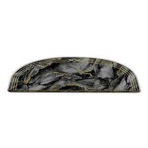Ciemnoszare dywaniki na schody zestaw 16 szt. 20x65 cm Marble Dream – Vitaus obraz
